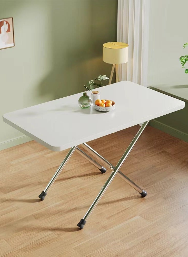 Home Time Family time White folding table 70x40x70cm - Image 2