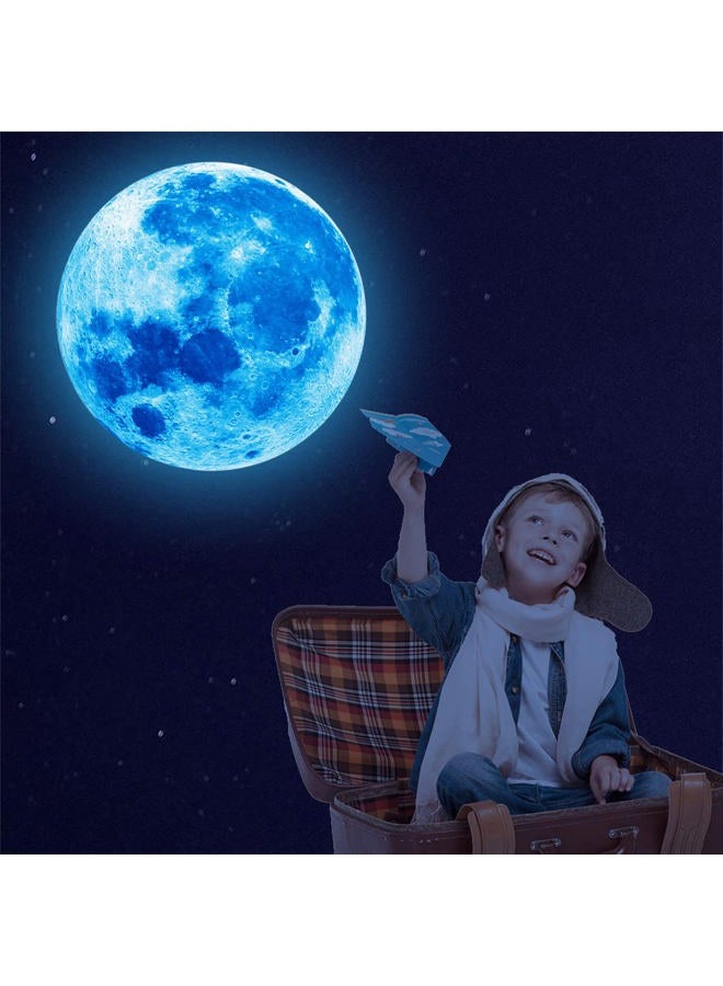 Nouata Glow in The Dark Stars for Ceiling,Glow in The Dark Stars and Moon Wall Decals, 1000 Pcs Ceiling Stars Glow in The Dark Kids Wall Decors, Perfect for Kids Nursery Bedroom Living Room - Image 4