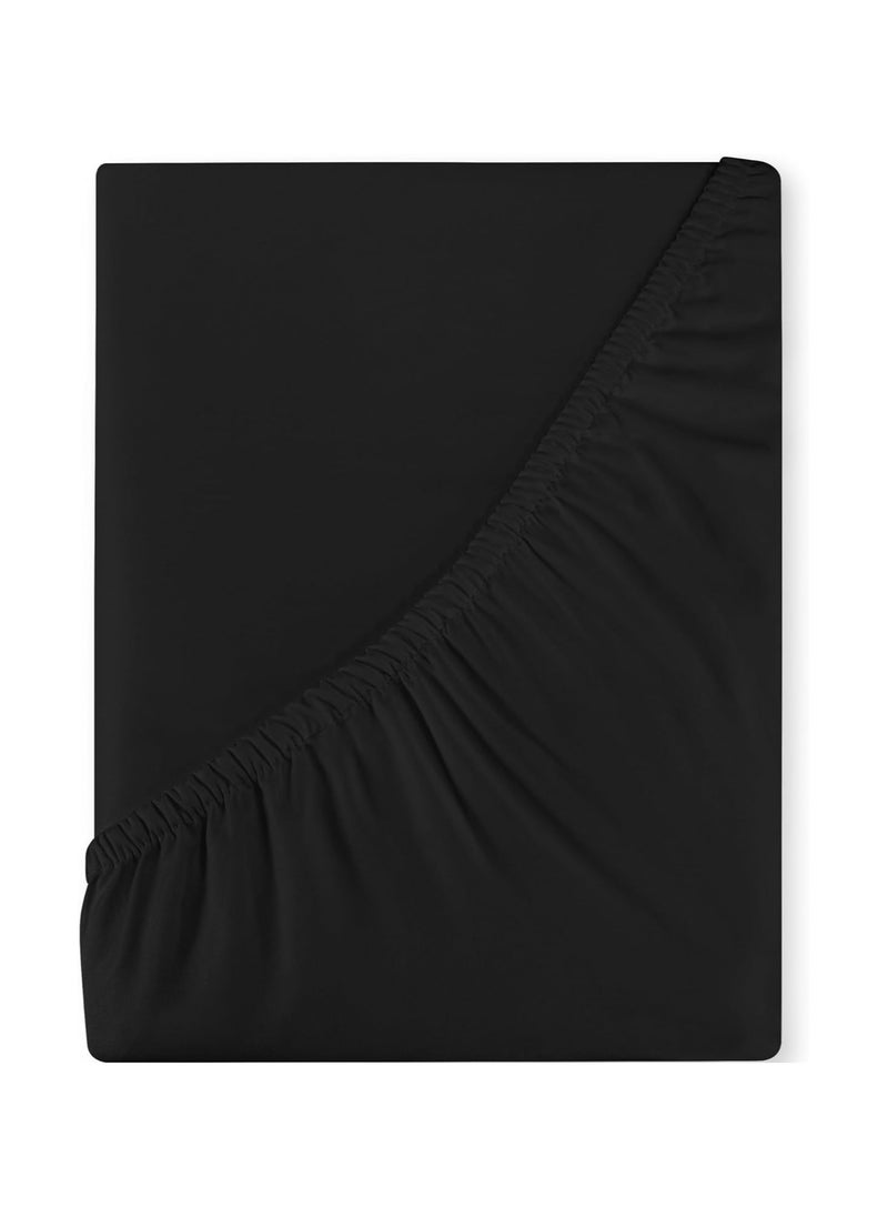 Generic - Single Fitted Sheet Set: Simple and Comfortable Bedding - Image 1