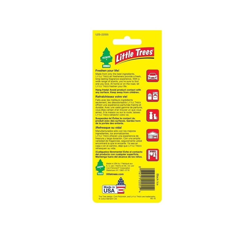 Little Trees Black Ice Little Trees Air Fresheners (2-Pack) - Image 2