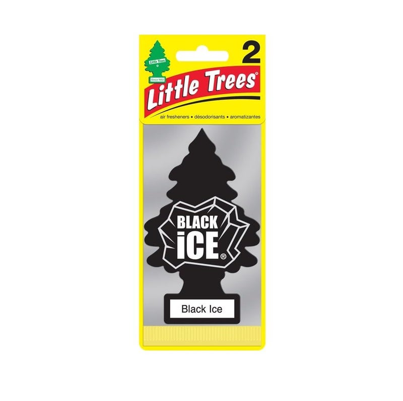 Little Trees Black Ice Little Trees Air Fresheners (2-Pack) - Image 1