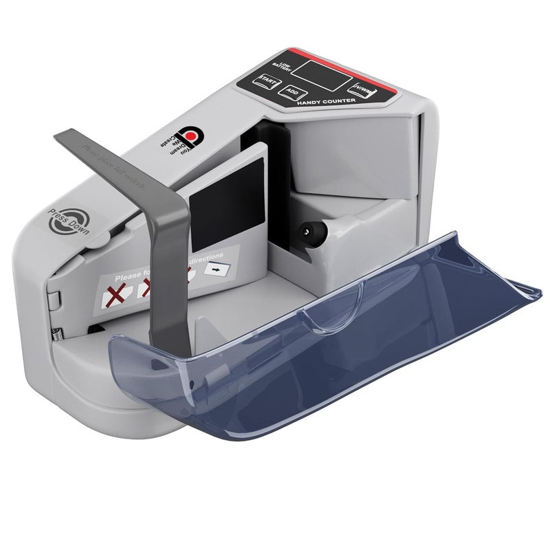 COI Portable LED Display Mini Note Counting Machine for Home, Office, Business | Indian Currency/Cash Counting Machine | UV/WM Function |Auto-shutoff | White - Image 4