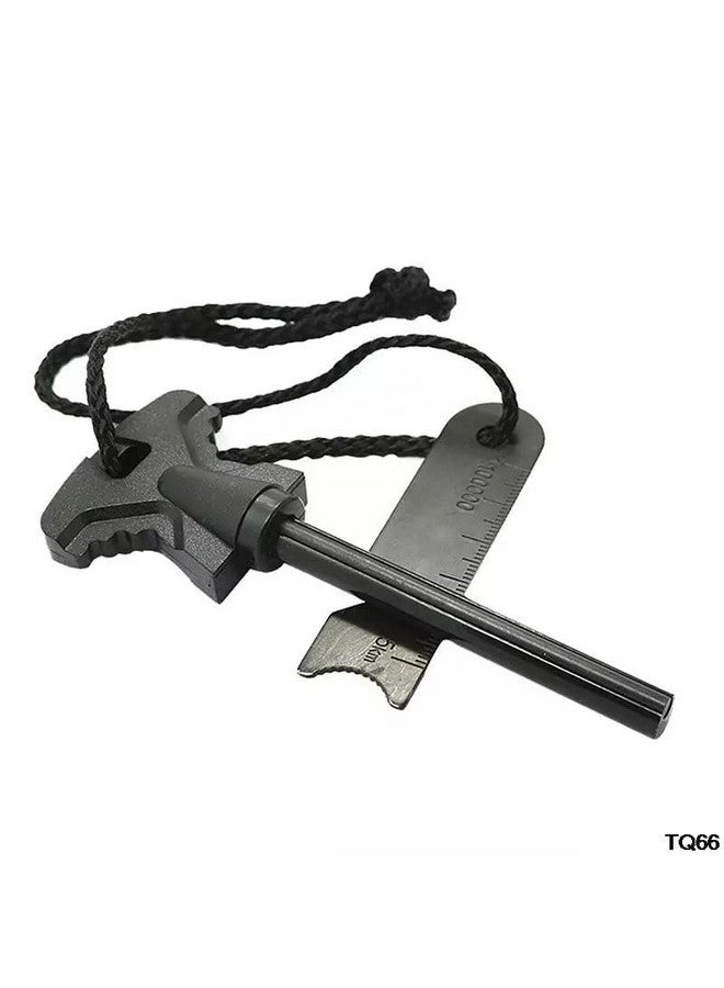 Linist عصا مغنيسيوم لإشعال النار من لينست مع فتاحة زجاجات، إشعال نار من الفلين والفولاذ لأدوات البقاء، التخييم، المشي في الطبيعة - Image 1