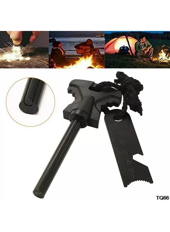 Linist عصا مغنيسيوم لإشعال النار من لينست مع فتاحة زجاجات، إشعال نار من الفلين والفولاذ لأدوات البقاء، التخييم، المشي في الطبيعة - Image 5