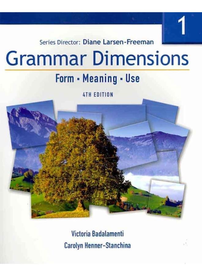 Grammar Dimensions: Form, Meaning and Use: Bk. 1 