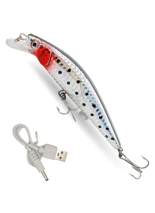 GMORO - Realistic rechargeable fishing lure, electric fishing lure, fish hook, sea fishing, USB lure fishing lure - Image 1