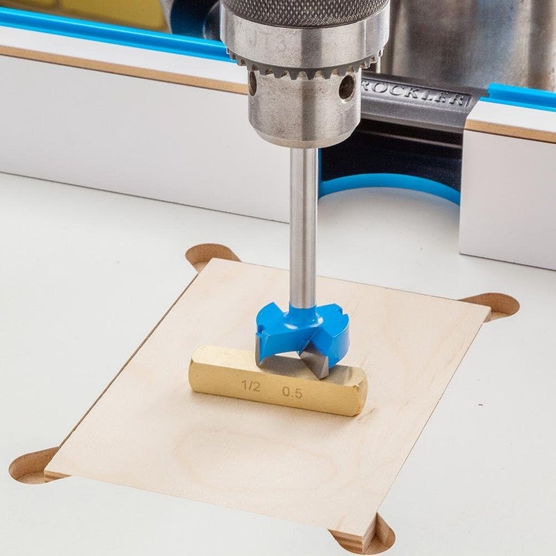ROCKLER Setup Bars Woodworking (11 sizes) - Precision Brass Height Gauge Master Set with Case - Brass Bar Gauge Blocks from 1/8'' to 3/4'' in 1/16'' - Table Saw Accessories - Image 5