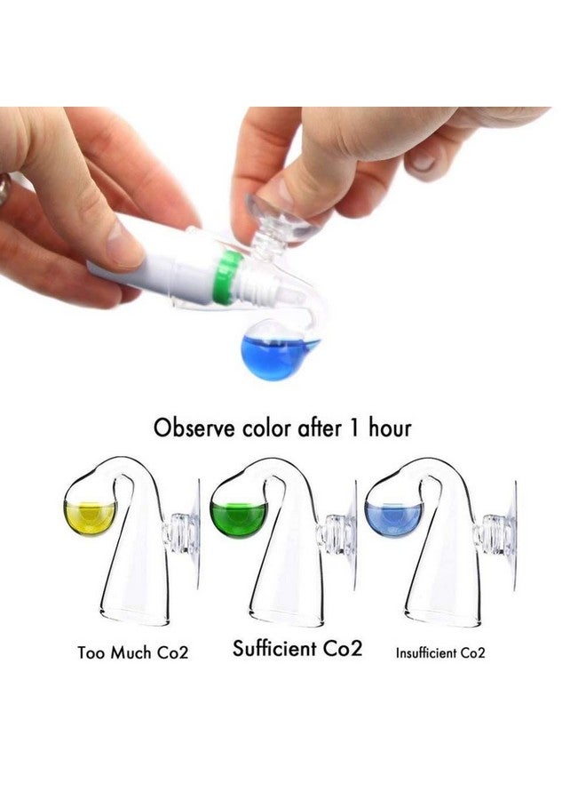 FZONE Aquatic CO2 Glass Drop Checker PH Momitor for Aquarium Plant Fish Tank Test CO2 Kit - Image 4