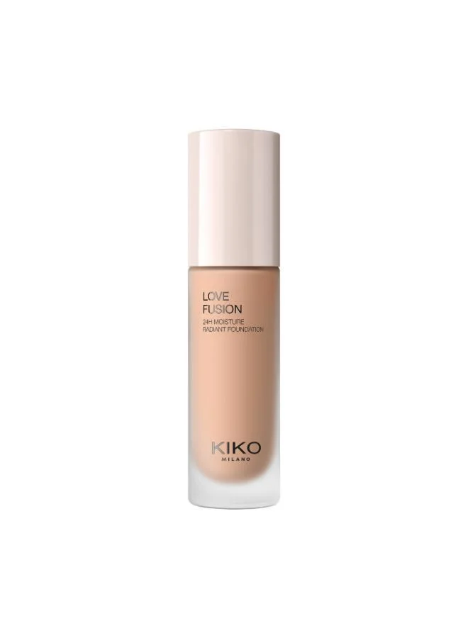 Kiko Milano NEUTRAL GOLD LOVE FUSION 24H MOISTURE RADIANT FOUNDATION for Women | Best Price UAE