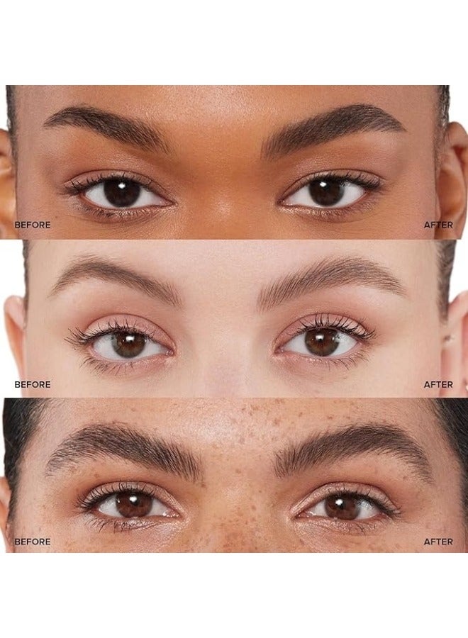 جل حواجب مقاوم للماء بلون كراميل– بوميد حواجب بتركيبة عالية الصبغة لتحديد وملء الحواجب، مقاوم للتلطخ يدوم طويلًا، ملمس مطفي احترافي - Image 3