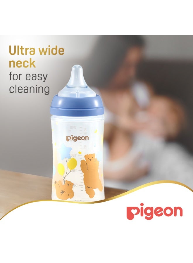 PIGEON 81230 SOFT TOUCH NURSING BOTTLE 240ML (PACK OF 2) - Image 2