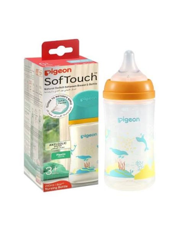 PIGEON 81230 SOFT TOUCH NURSING BOTTLE 240ML (PACK OF 2) - Image 4