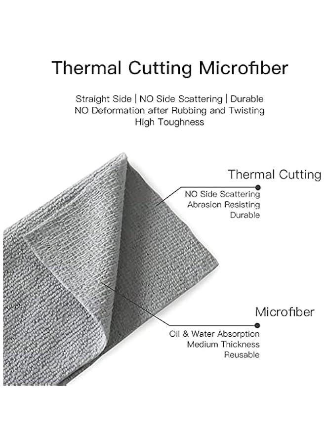 رينكس 20 قطعة م القماش المزلي المتجدد، مشفة مايكاير، ماشف قماش قالة للطرح، ماديل قماشية قالة للتخلص، ماديل كسولة، مشفة غسيل، ماديل قماش قالة للغسل متعددة الاستخدامات للمزل والمطخ والسيارة والمطعم  أزرق - Image 5