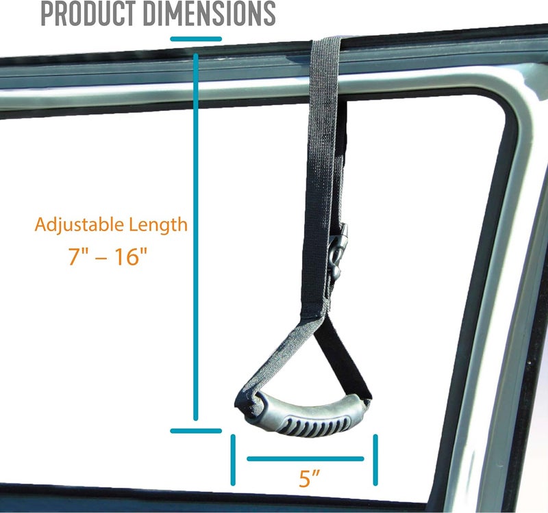 Stander CarCaddie Adjustable Safety Vehicle Support Handle - Portable Car Assist Device - Image 2