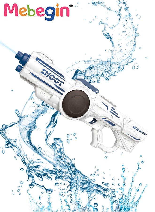 MEBEGIN - 46*6*14.5cm Water Syringe, Large Capacity Electric Water Syringe, Hydraulic Giant with Long Rang, Automatic Continuous Water Blaster, Suitable for Swimming Pool Party, Family Fun, Camping and Outdoor Activities, Ideal Gift for Kids - Image 1