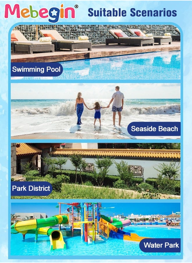 MEBEGIN - 46*6*14.5cm Water Syringe, Large Capacity Electric Water Syringe, Hydraulic Giant with Long Rang, Automatic Continuous Water Blaster, Suitable for Swimming Pool Party, Family Fun, Camping and Outdoor Activities, Ideal Gift for Kids - Image 1