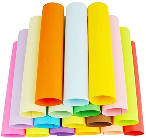 OFIXO 50 Sheets A4 Size Coloured Paper for art and crafts, school projects,assignmnets (150 GSM) - Image 3