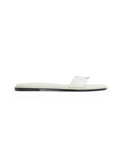 LEATHER SANDALS WITH LOGO HARDWARE