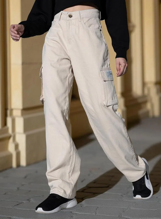 Hubberholme Women’s Offwhite Jeans – Premium Denim, Elegant Slim Fit, Chic Everyday and Semi-Casual Outfits