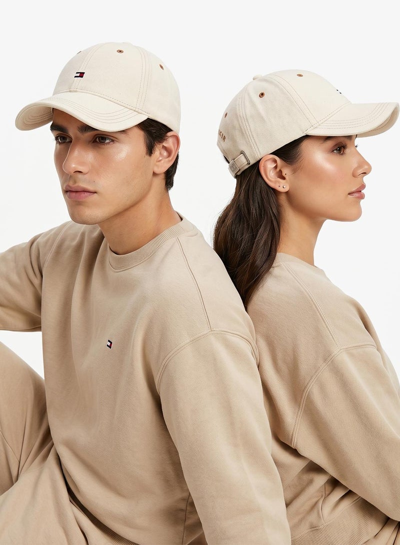 TOMMY HILFIGER Corporate Denim Logo Embroidery Baseball Cap - Image 1