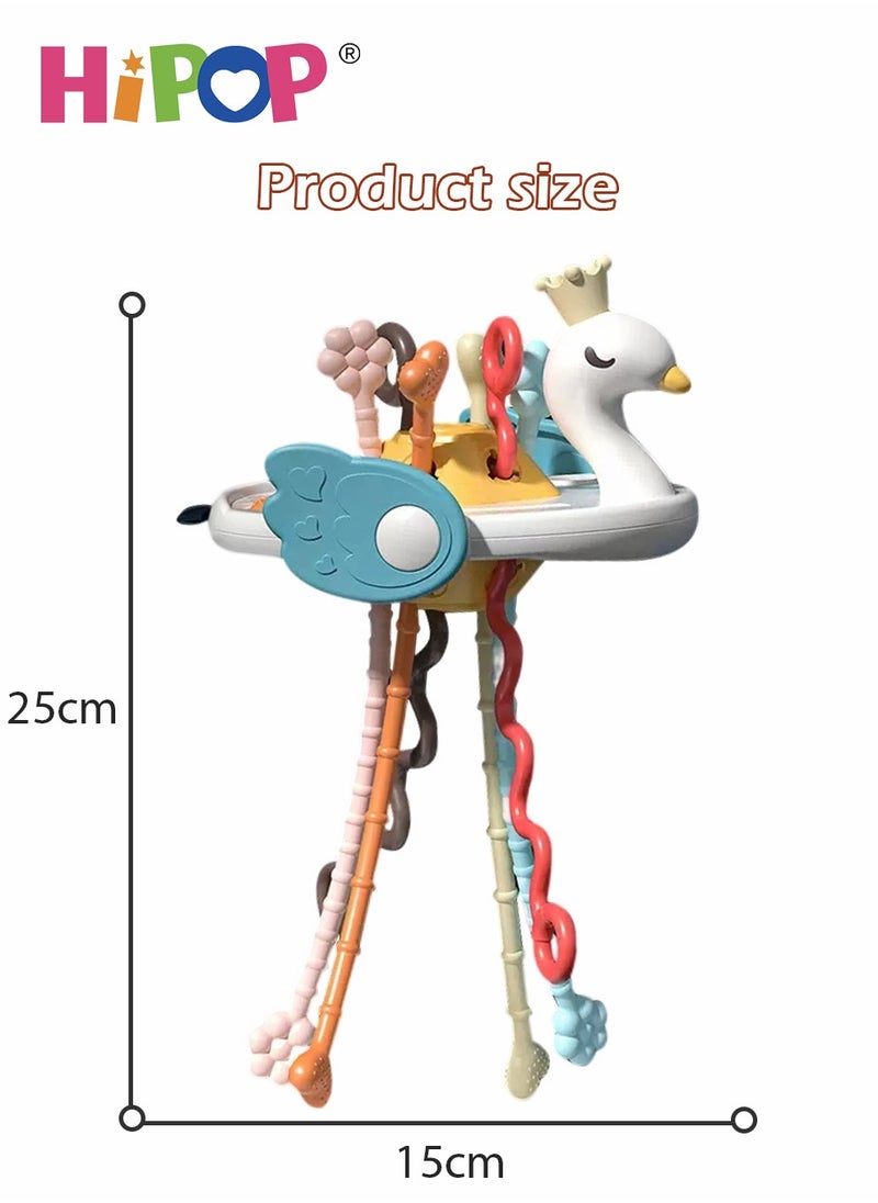 HIPOP - Infant Toys wtih Food Grade Chewable,Multi-Function Enlightenment Sorting Baby Toys - Image 1
