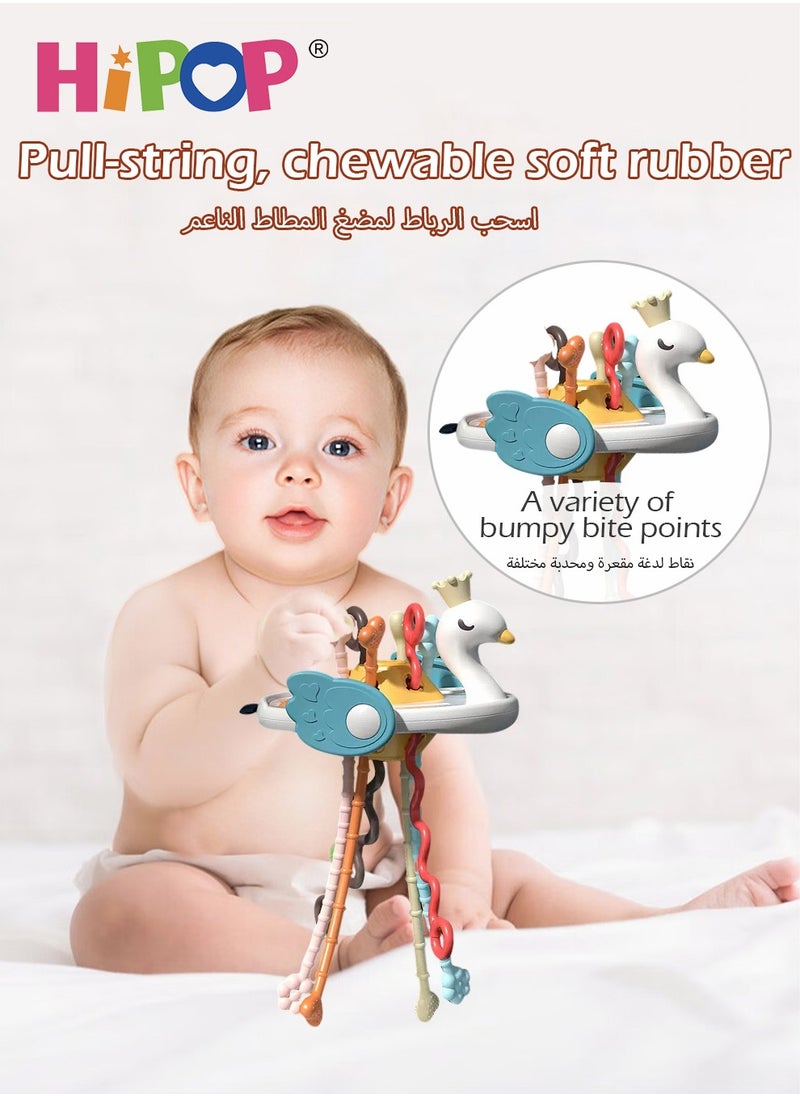 HIPOP - Infant Toys wtih Food Grade Chewable,Multi-Function Enlightenment Sorting Baby Toys - Image 1