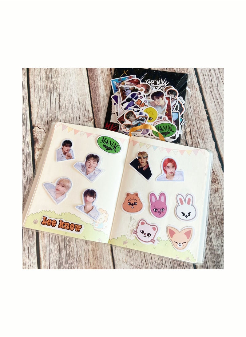 EHOME - 91-Pcs KPOP StrayKids MANIAC New Album Waterproof Sticker Pack - Image 1
