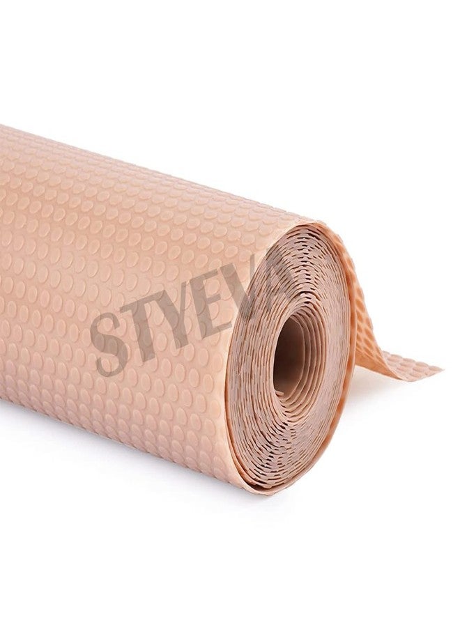 STYEVA Non-Slip Solid Color Shelf Liner, (Round Dot) 1 mm Thickness Washable Waterproof Liner for Cabinets, Drawers, Kitchen Shelves, Fridge, Dining Table & Office Table -60cmx1.5m - Image 2