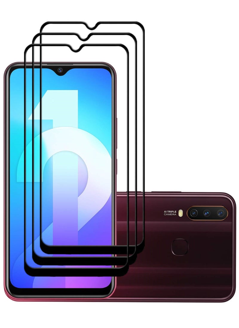 ACLIX 3 Pieces Antistatic ESD Dustproof Premium Quality High Definition Tempered Glass Screen Protector Designed For vivo Y12 - Image 1