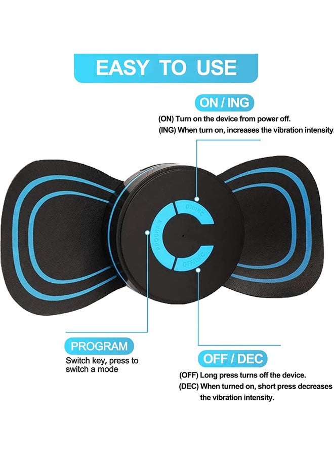 إسكدنيا الرقبة والظهر مدلك ، المحمولة مصغرة عنق الرحم مدلك منصات تخفيف الضغط من الجسم كله، للرقبة الكتف الظهر الخصر الذراعين الساقين آلام (1 حزمة) - Image 4