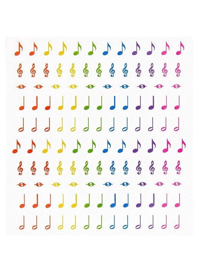 Music Note Stickers Sticker Sheets (Rainbow 18 Sheets 3000 Pieces) - pzsku/Z08C06291F737A2A93D70Z/45/_/1688195410/36ea8493-3eba-48d7-8f43-5b6fe4a48d2c