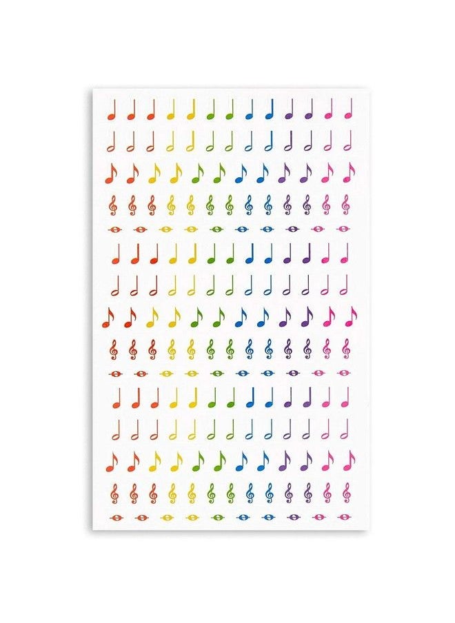 Music Note Stickers Sticker Sheets (Rainbow 18 Sheets 3000 Pieces) - pzsku/Z08C06291F737A2A93D70Z/45/_/1688195420/478482d2-bbf4-429e-95ad-57d58f0fafd5