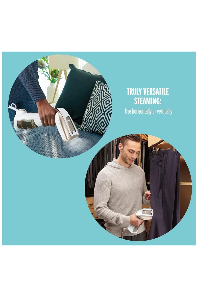 Conair Turbo ExtremeSteam Handheld Garment Steamer for Clothes | 1875W Portable Steamer with Strong Penetrating Steam | Fast Heat-Up –(GS59XE) - Image 4