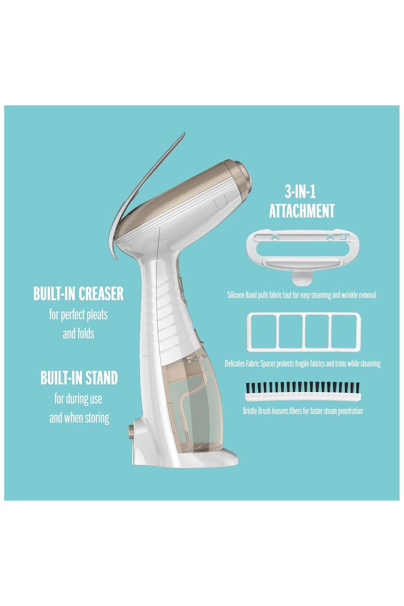 Conair Turbo ExtremeSteam Handheld Garment Steamer for Clothes | 1875W Portable Steamer with Strong Penetrating Steam | Fast Heat-Up –(GS59XE) - Image 3