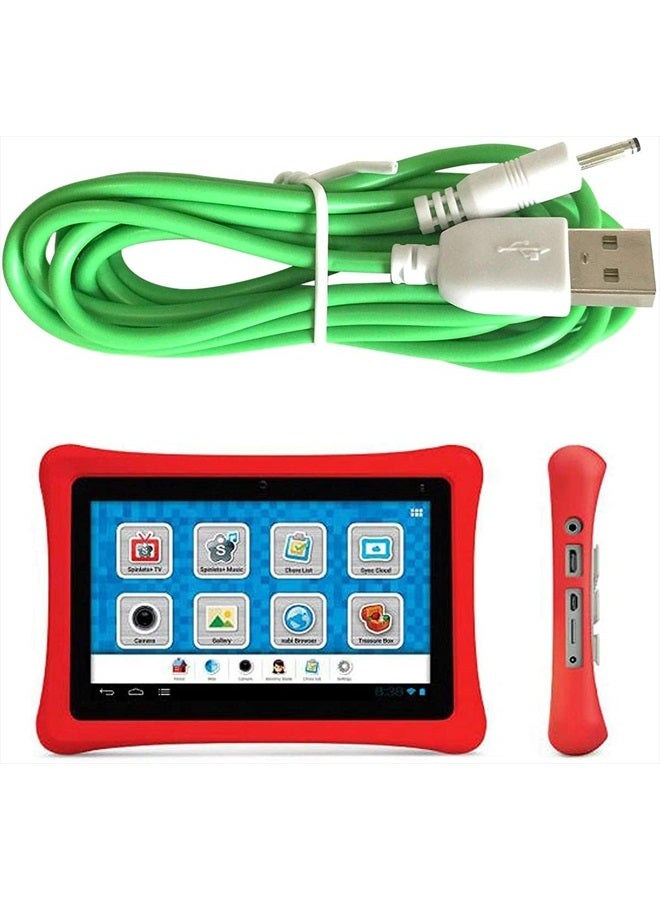 Smays Charging Cord for Nabi 2 Kid Tablet NABI2-NV7A NABI2-NVA, 6 Feet, USB to Barrel DC - Image 1