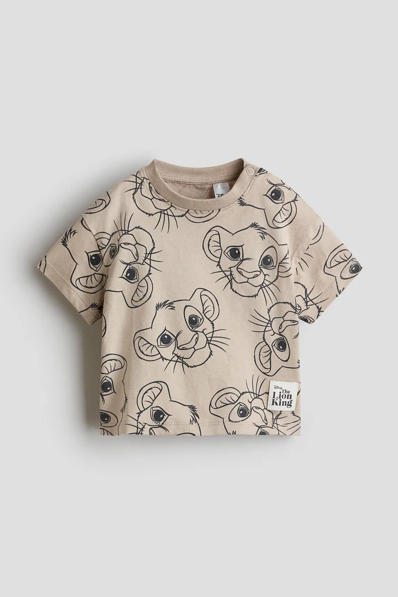 H&M Printed cotton T-shirt