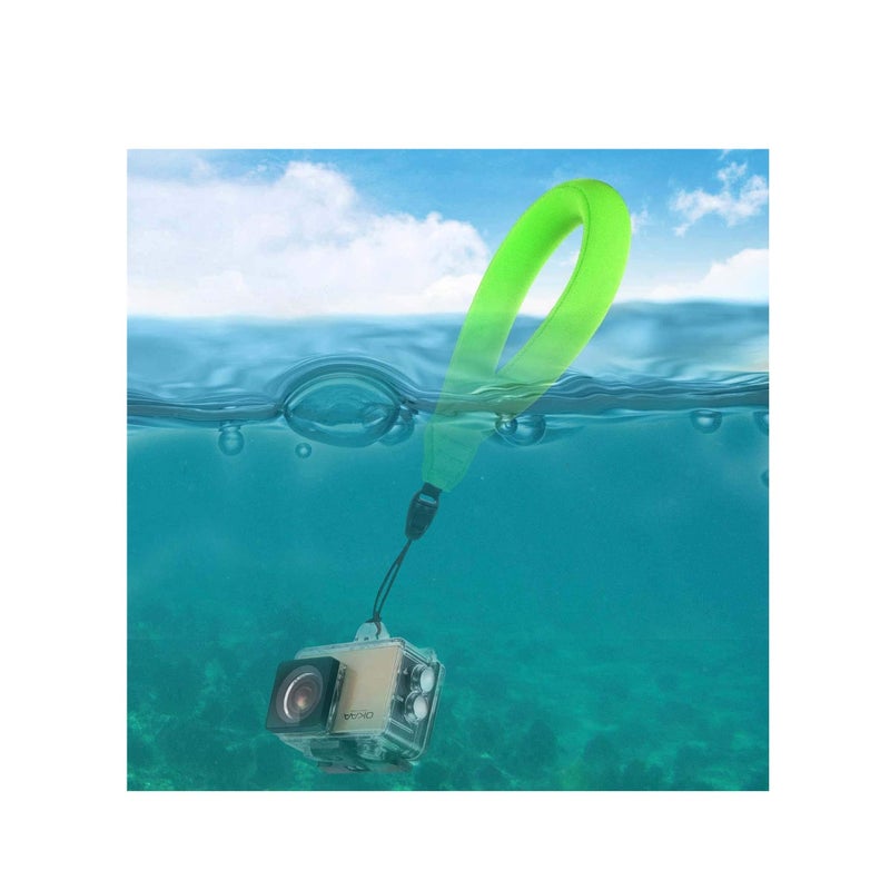 Zikra 2 Pcs Waterproof Camera Float, Universal Floating Strap Lanyard Wristband Hand Grip Works for Waterproof Life Underwater Digital Cameras Camcorders Phones Keys and Sunglasses - Image 4
