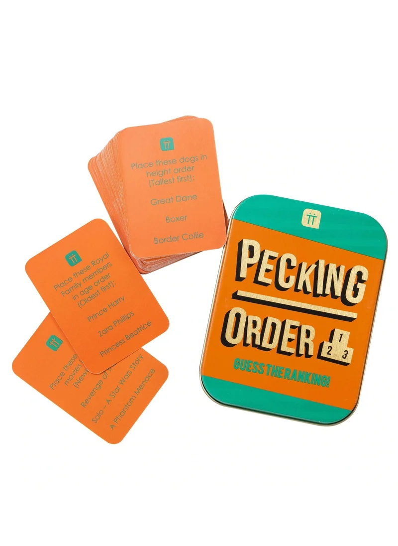 Talking Tables Pecking Order In A Tin