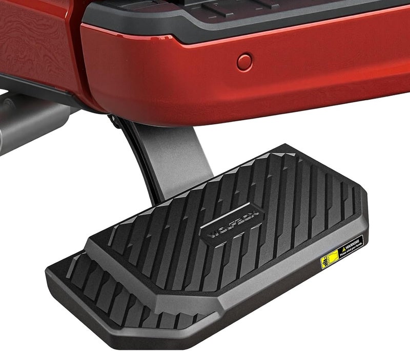 WOLFBOX Retractable Bed Step for 2021-2026 Ford F-150/Lightning EV - 330 LBS Heavy-Duty Non-Slip Aluminum Tailgate Step - Image 1