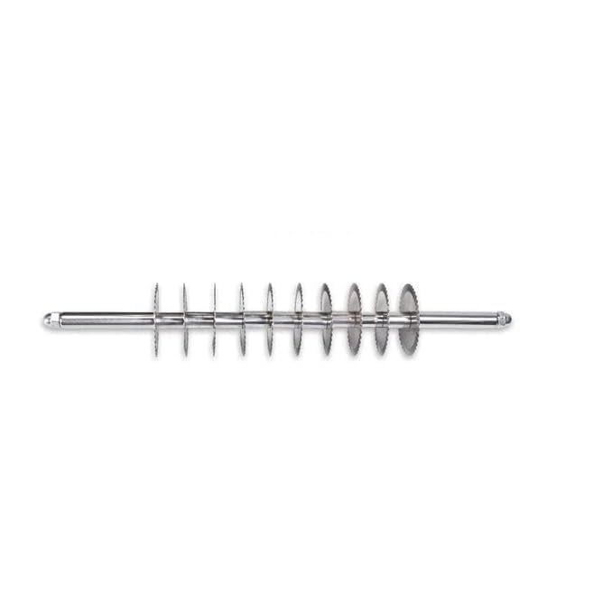 JUICIQ Stainless Steel MultiWheel Dough Cutter Adjustable Pastry Pasta Cutting Tool for Even Strips HeavyDuty ProfessionalGrade Kitchen Utensil for Bakers Chefs - Image 1