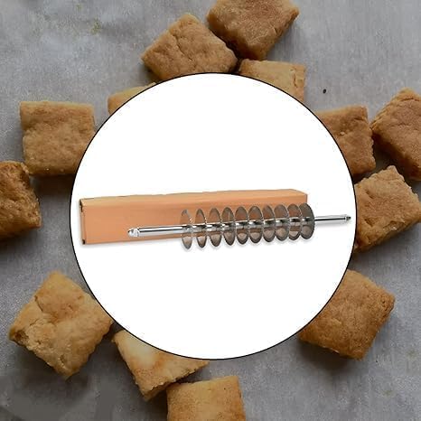 JUICIQ Stainless Steel MultiWheel Dough Cutter Adjustable Pastry Pasta Cutting Tool for Even Strips HeavyDuty ProfessionalGrade Kitchen Utensil for Bakers Chefs - Image 3