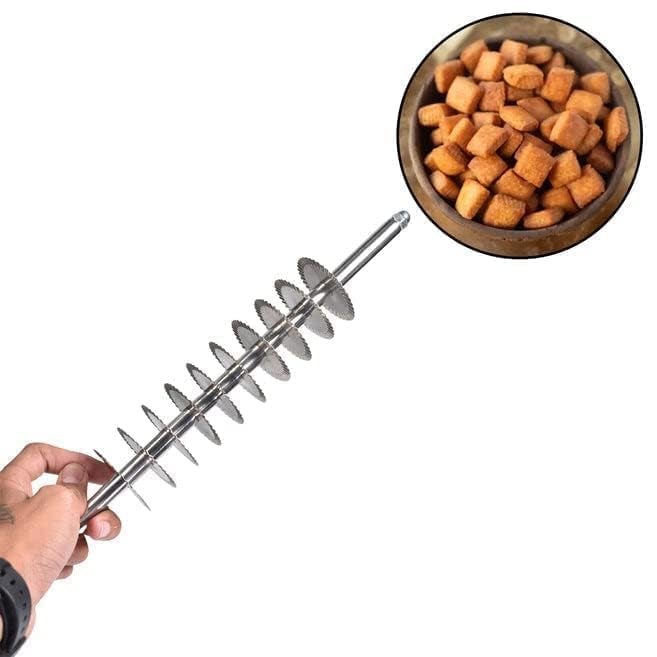 JUICIQ Stainless Steel MultiWheel Dough Cutter Adjustable Pastry Pasta Cutting Tool for Even Strips HeavyDuty ProfessionalGrade Kitchen Utensil for Bakers Chefs - Image 2