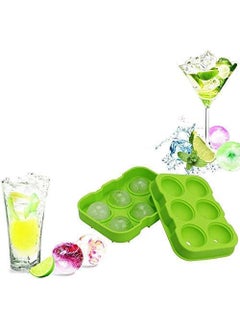 PAVITYAKSH PAVITYAKSH Whisky Ball 6 SEC Round Easy Release Flexible Silicone Whiskey Ice Ball Maker,Ice Tiny Cube Trays Chocolate Mould Maker (Whisky Ball 6 SEC Round).  - Image 3