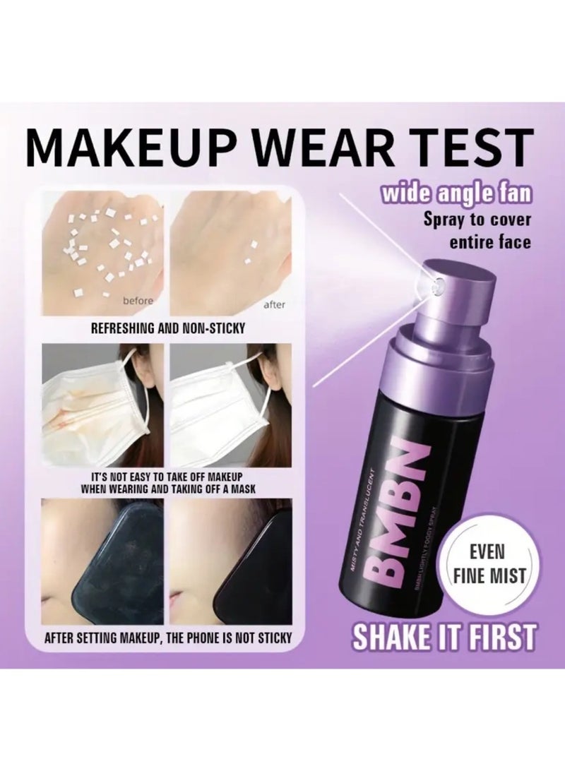 Cosmetic Setting Spray Moisturizing Spray Oil-Control Lasting Makeup Natural Matte Fresh Quick-Drying Waterproof - Image 4