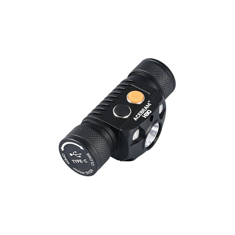 Acebeam H30 4000 Lumens High-Performance Headlamp, 5000mAh Rechargeable 21700 Battery, Dual Switch USB-C Power Bank Headlight (Outdoor Hiking, Emergency Camping, Professional Work) - Image 3