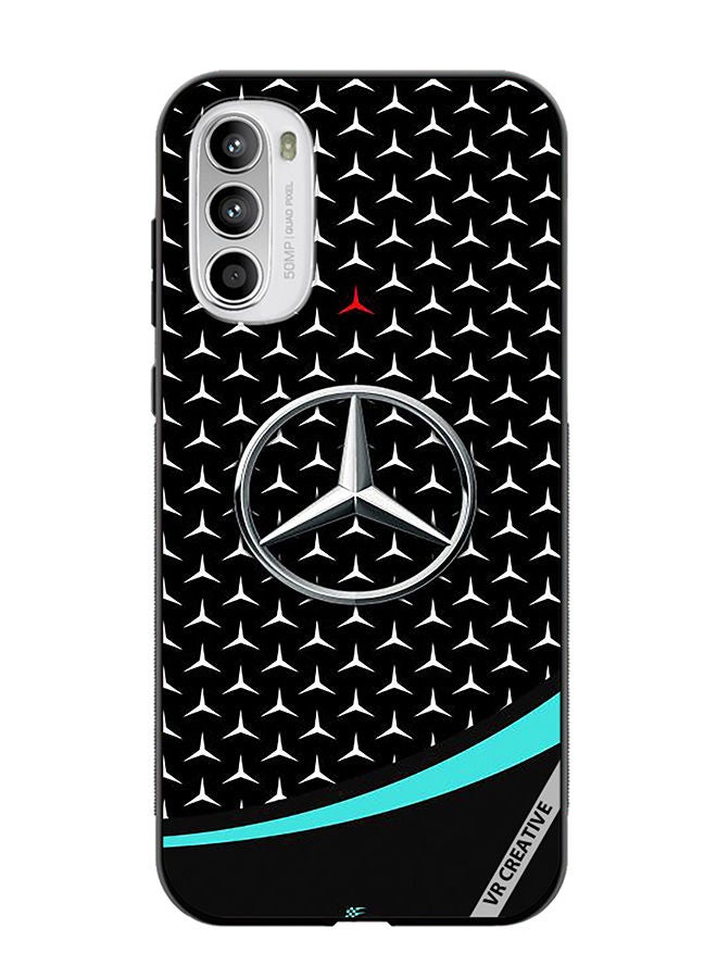 VR CREATIVE Protective Case Cover For Motorola Moto G82 Mercedes Amg Petronas F1 Design Multicolour  - Image 1