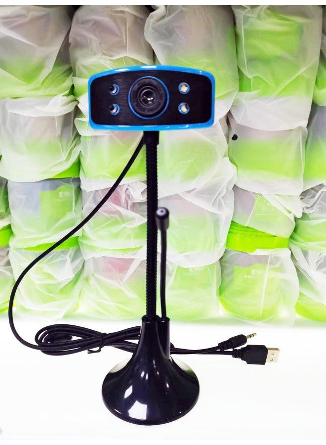 Smooth Sailing High Pole 720p Digital Camera Drive-free 2K HD Desktop Laptop Video With Wheat-Color:V8 Camera 720p (recommended)