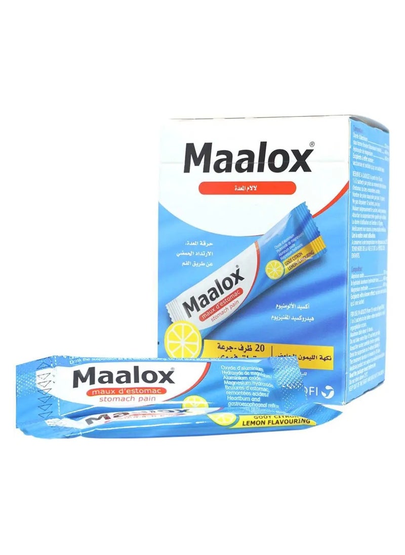 sanofi Maalox Sachets 20'S  - Image 2