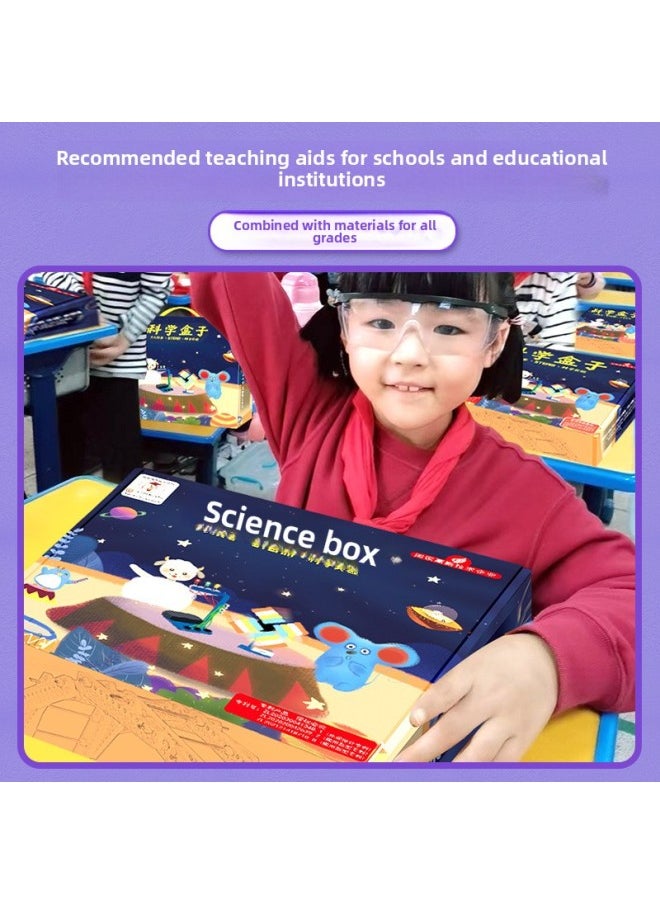 Generic - Children's Science Experiment Suit Students Land, Sea And Air Diy Handmade Science And Technology Small Production School Gift Toys Wholesale-Specification:Engineering Series (8 Standards + 37 Extended Experiments) Color Box Version - Image 1
