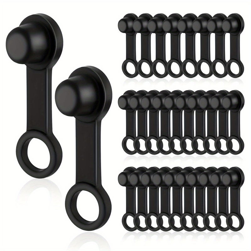 30pcs Rubber Grease Joint Caps Black Brake Exhaust Dust Fuel Filler Screw Caps for Car Bike Motorcycle - Image 1
